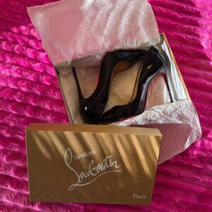 Christian Louboutin Paris Patent Pumps